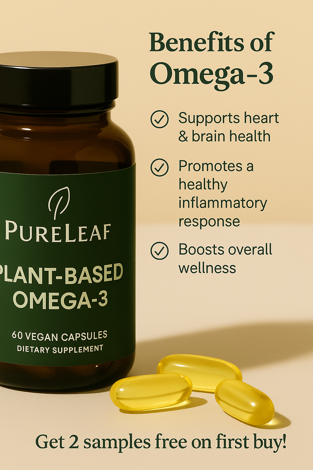PureLeaf Omega-3 benefits