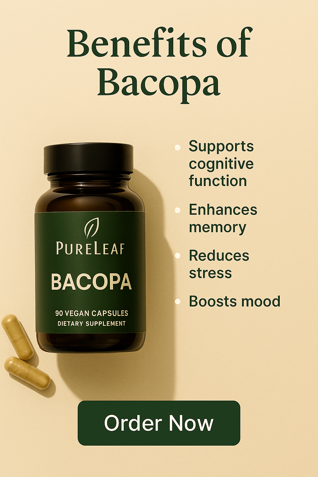 PureLeaf Bacopa benefits